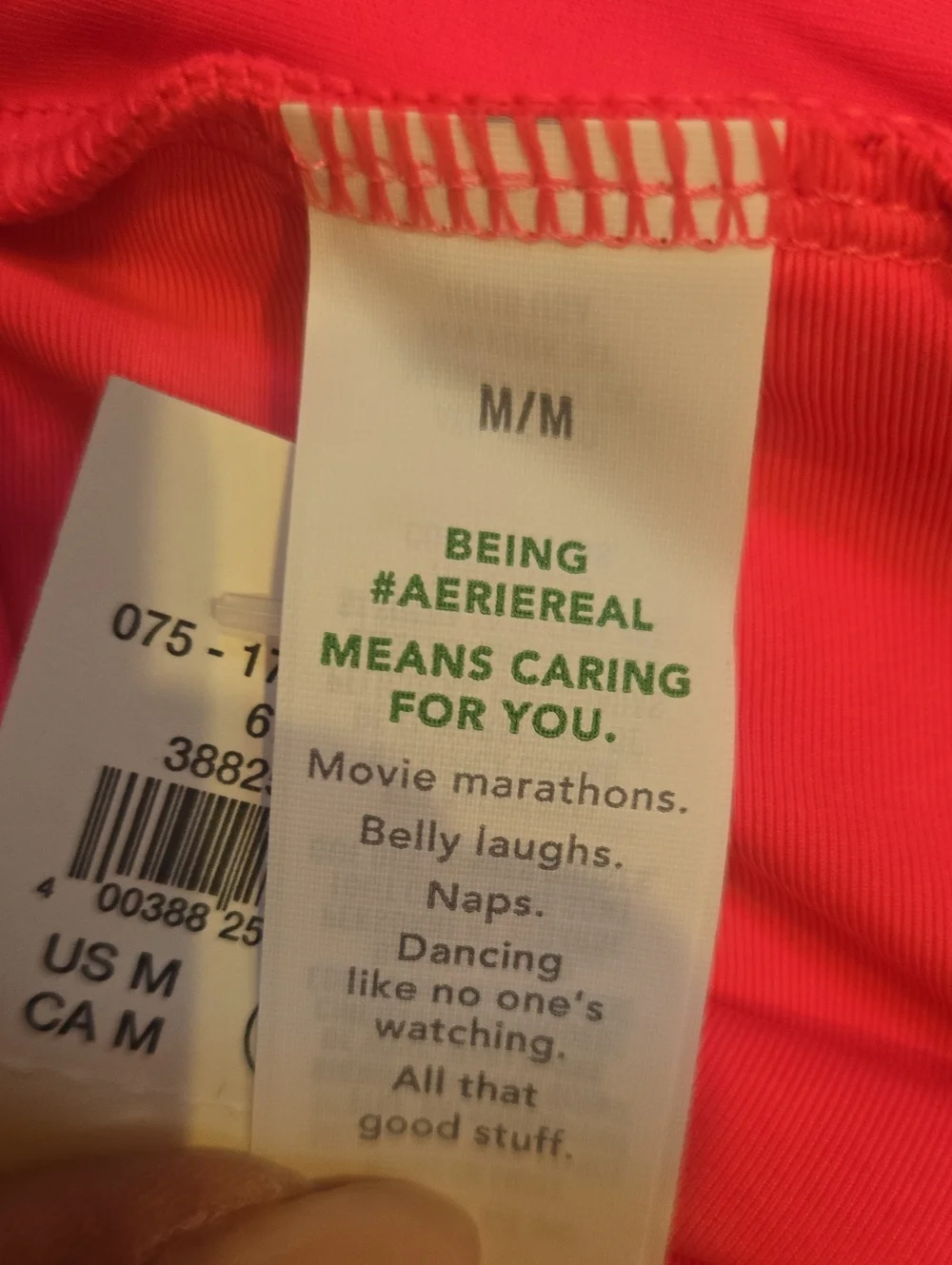 New Aerie Hot Pink High Cut Cheeky Bikini Bottoms